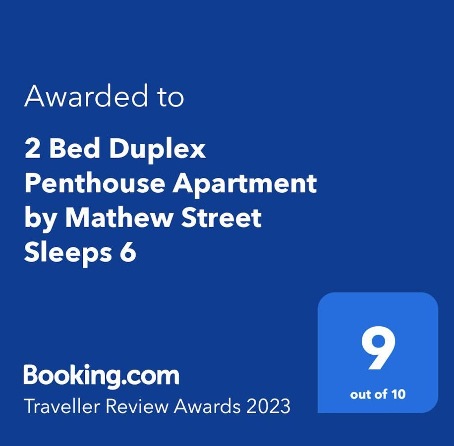 2 Bed Duplex Penthouse Apartment By Mathew Street Sleeps 6 Liverpool Kültér fotó